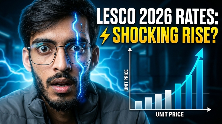 LESCO Unit Rates for 2026