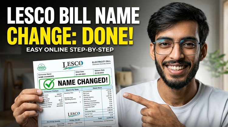 How to Change the Consumer Name on Your LESCO Electricity Bill