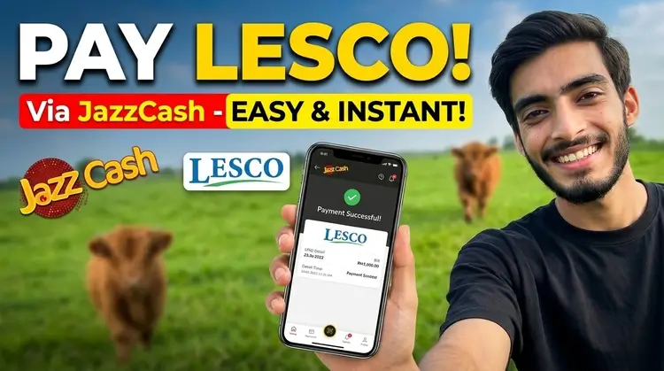 How to Pay LESCO Bill via JazzCash